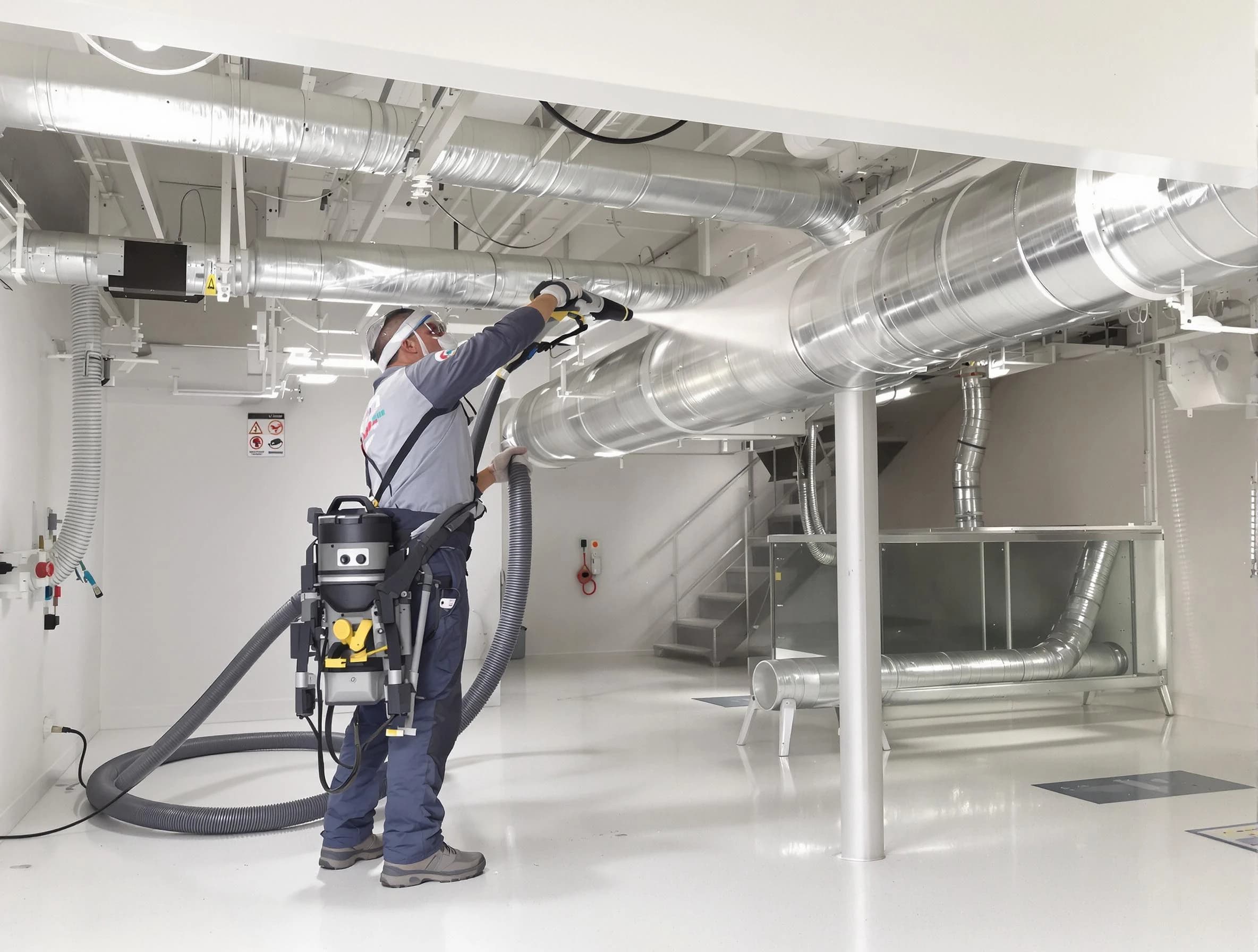 Professional central duct cleaning by Clay Air Duct Cleaning in Clay
