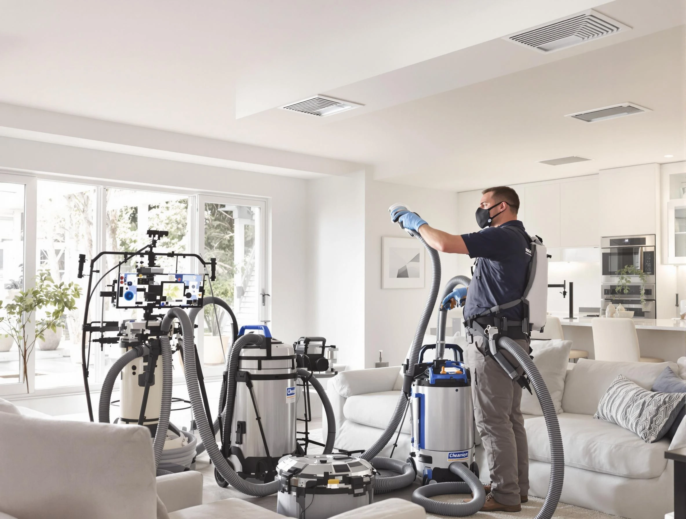 Professional AC duct cleaning by Clay Air Duct Cleaning in Clay